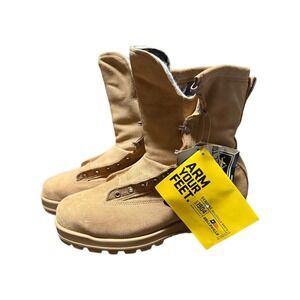 NWT Belleville Men's Steel Toe Tan 775ST Combat Boots Size 11 11R Work Boots